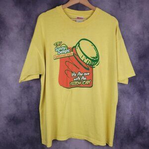 Vintage 90s Sunny Delight promotional snack shirt